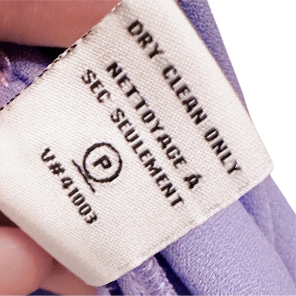 Diane Von Furstenberg DVF liluye dress Size 0 Color Frees (Periwinkle) Gown - Picture 9 of 10